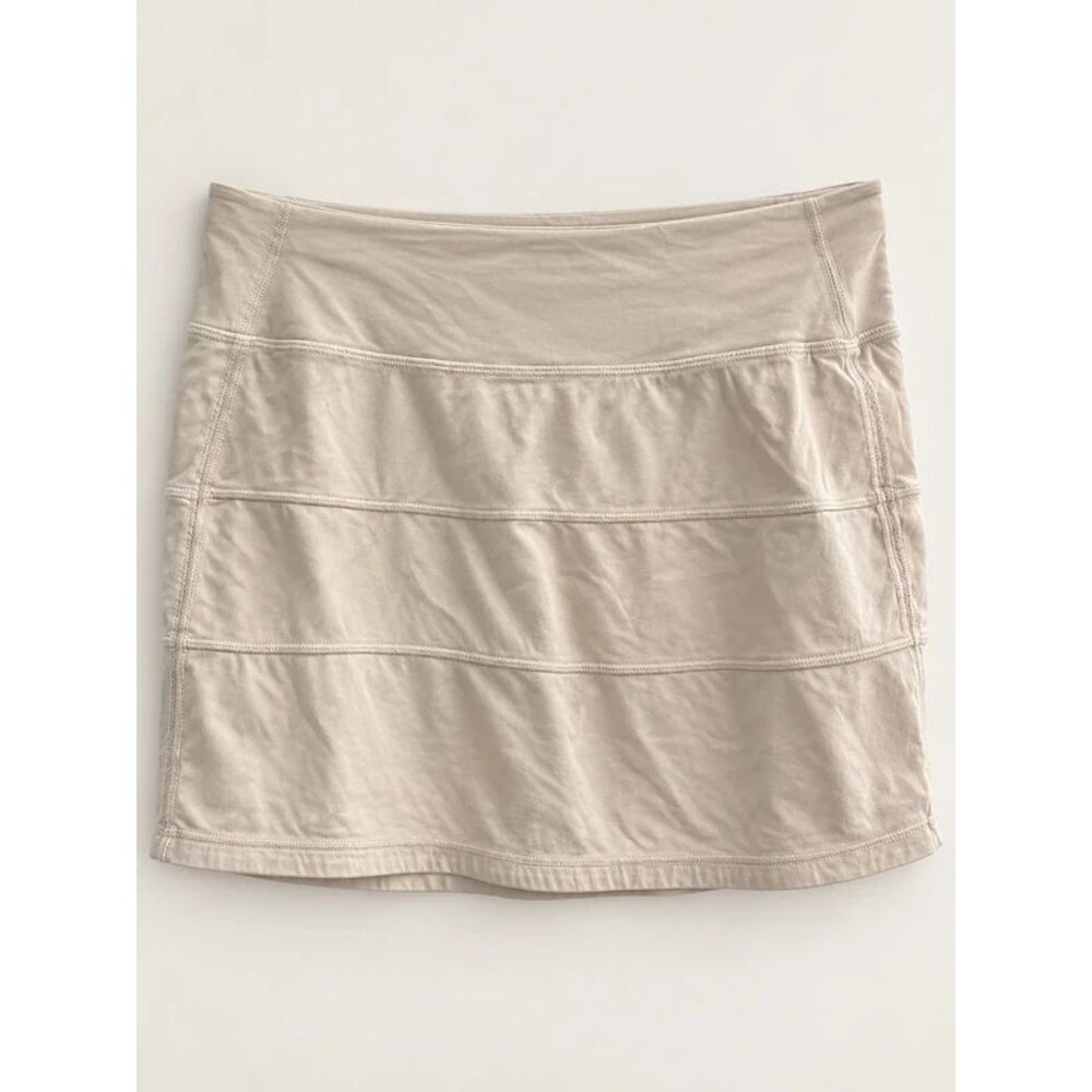 Lululemon White Pleated Tennis Skirt Size 2